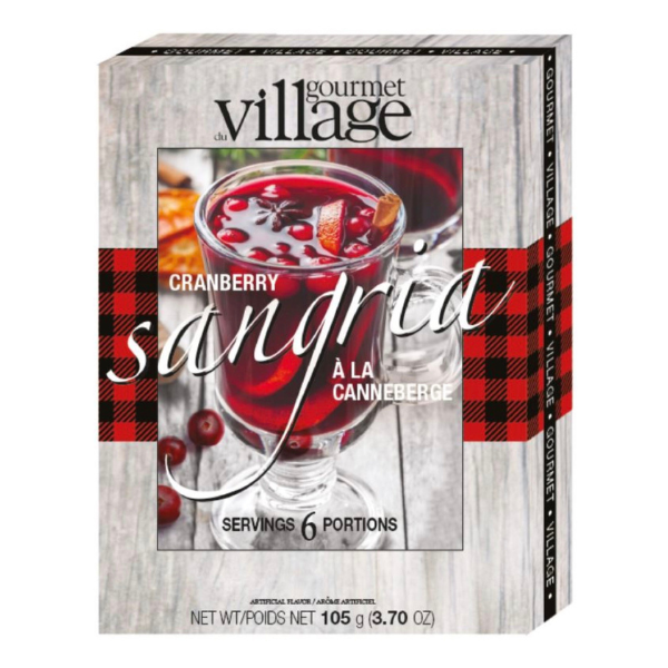 GOURMET VILLAGE Cranberry Sangria Mix
