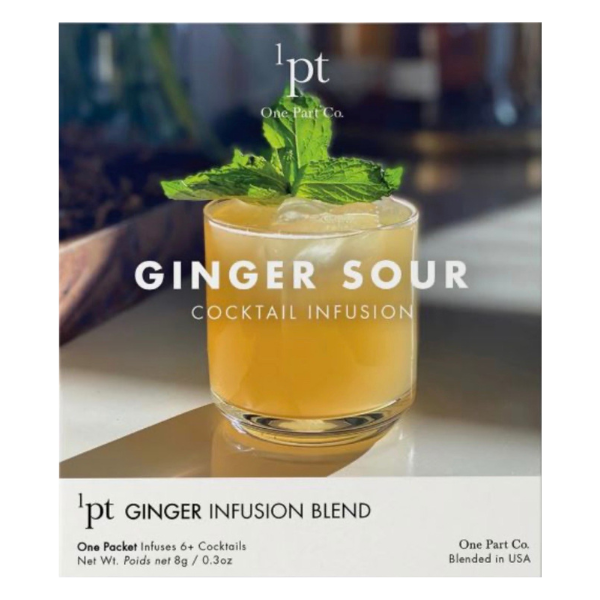 1 PT Cocktail Infusions, Ginger Sour