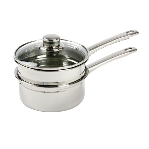 Stainless Steel Double Boiler 1.5QT