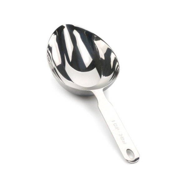 One Cup Oval Measuring Scoop