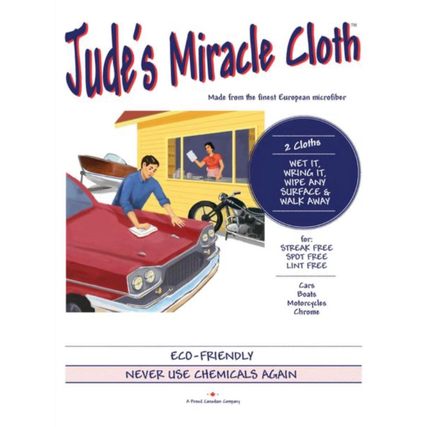 JUDE’S MIRACLE CLOTH Microfiber Cloths