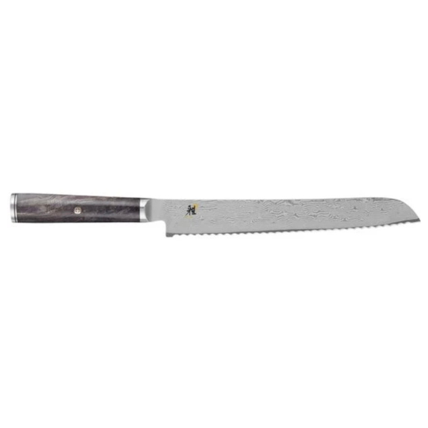 MIYABI 9.5" Bread Knife, Black Ash