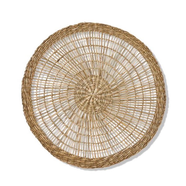Open Weave Seagrass Wall Decor/Placemat