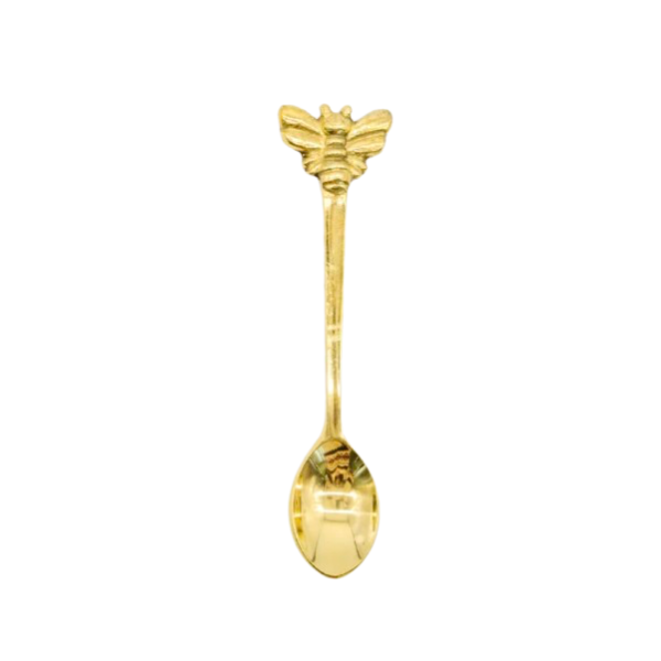Solid Brass Bee Spoon