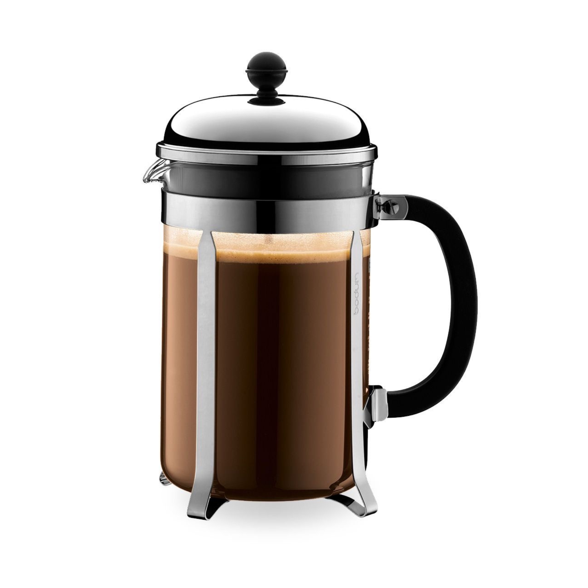 BODUM Chambord 12 Cup Stainless Steel French Press Yes Chef