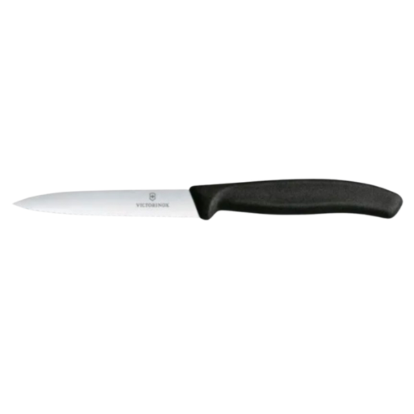 VICTORINOX 4" Serrated Point Tip Paring Knife