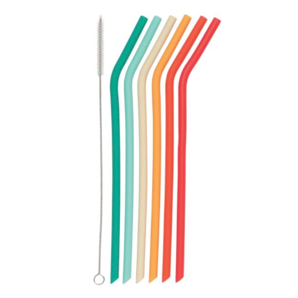 Silicone Straw Sets, Cheer