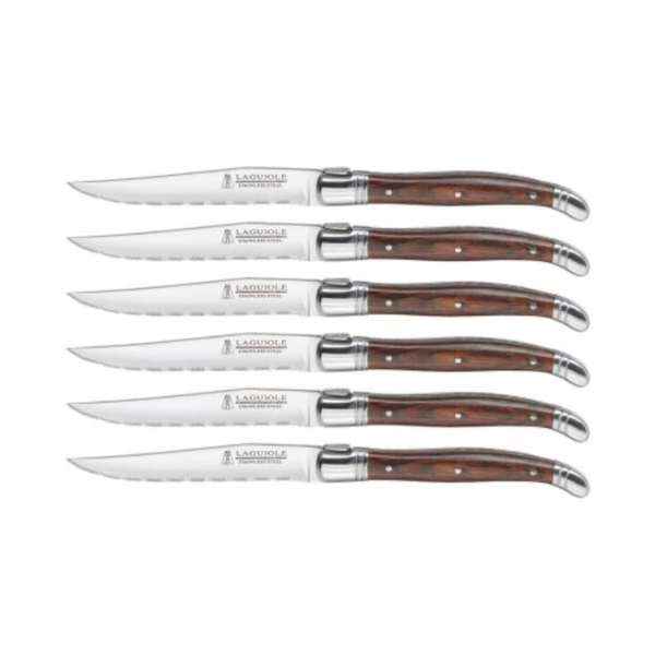 LAGUIOLE Steak Knives - Set of 6