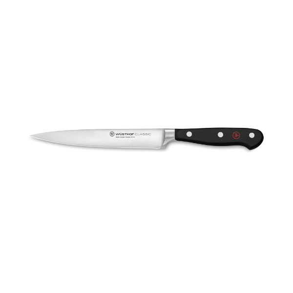 WUSTHOF Classic Black Collection, 4.5" Utility Knife