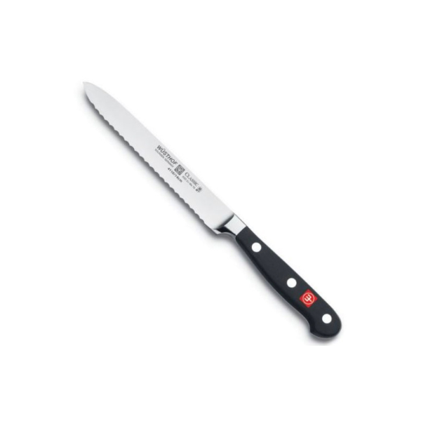 WUSTHOF Classic Black Collection, 5" Serrated