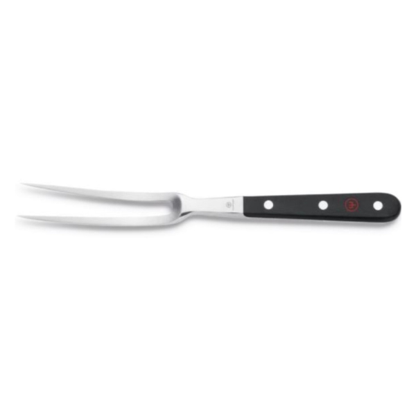 WUSTHOF Classic Black Collection, 8" Curved Meat Fork