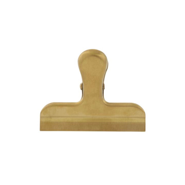 Gold Finish Stainless Steel Bag Clip