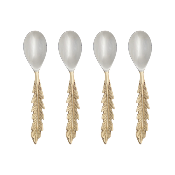 Gold Plume Spoons