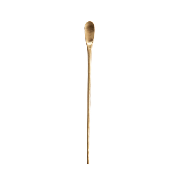 Brass Cocktail Spoon, 9"