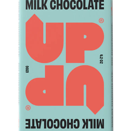 UP UP Milk Chocolate Bar, 120g