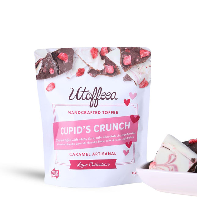 UTOFFEEA Cupid's Crunch Toffee, 135g