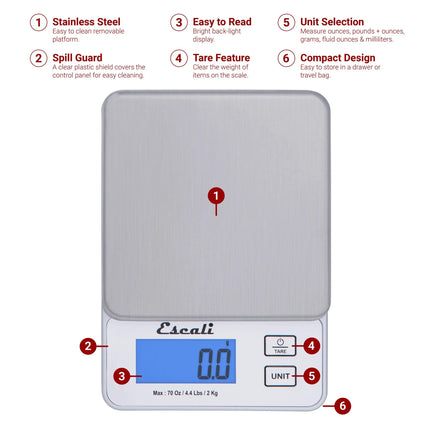 ESCALI Vera Compact Precision Scale
