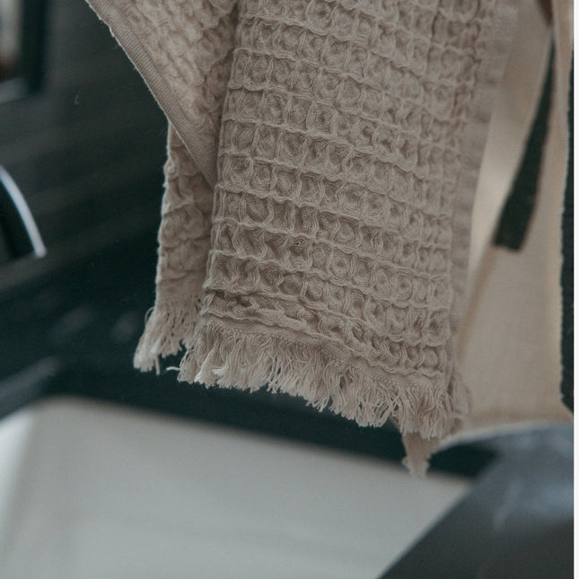 POKOLOKO French Waffle Hand Towel