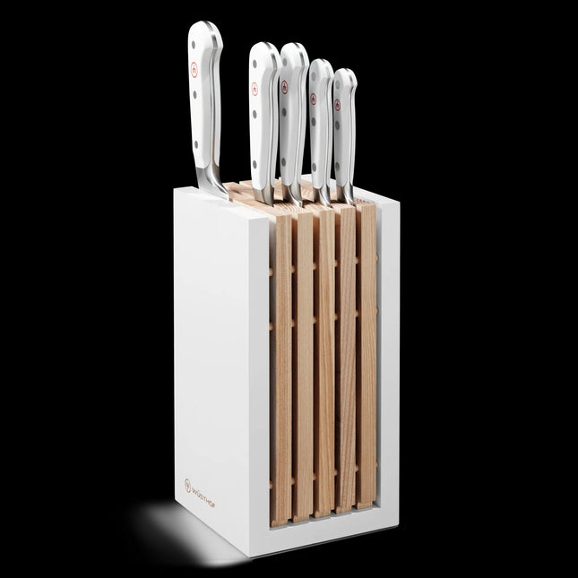 WUSTHOF Classic White Designer 6-Piece Block Set