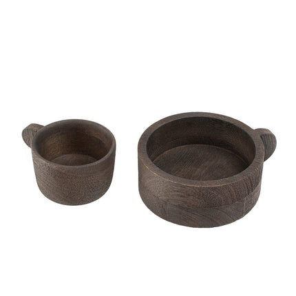 Wooden Serving Cups