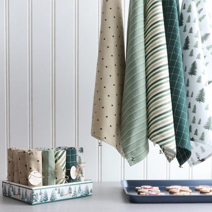 HOLIDAY MARKET Cotton Tea Towel