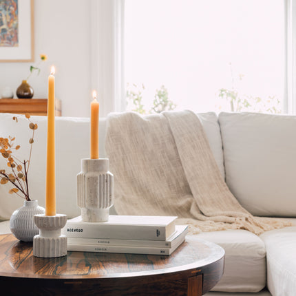 Altis Travertine Candleholder