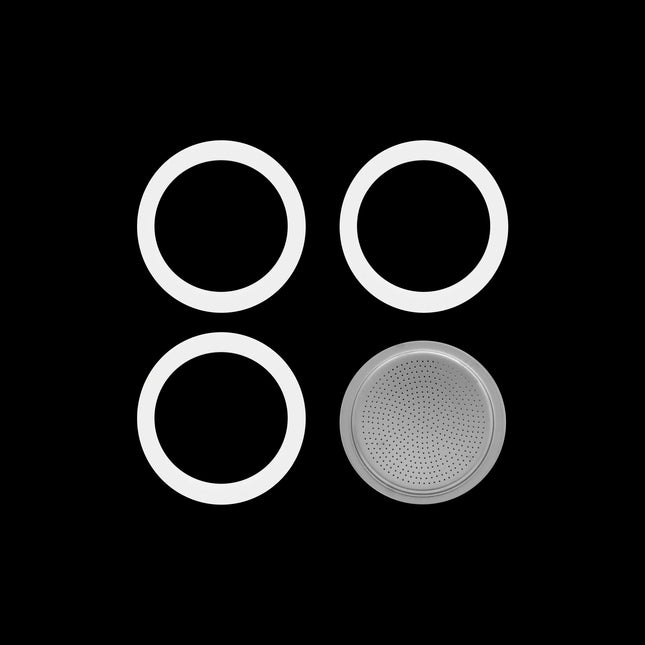 BIALETTI Filter Plate and 3 Rubber Rings