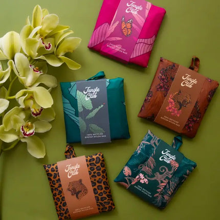 JUNGLE CLUB Ripstop Nylon Reusable Bag