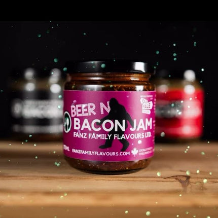 FANZ FAMILY Beer and Bacon Jam, 250ml