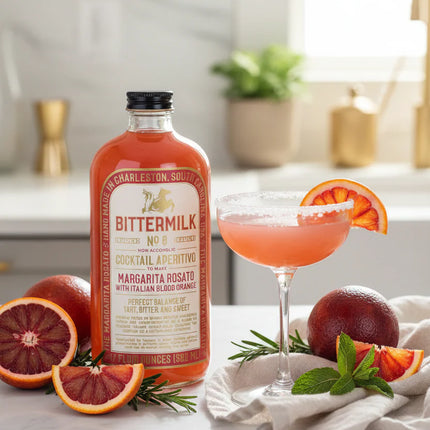 BITTERMILK Cocktail Mix, Margarita Rosato w/Blood Orange