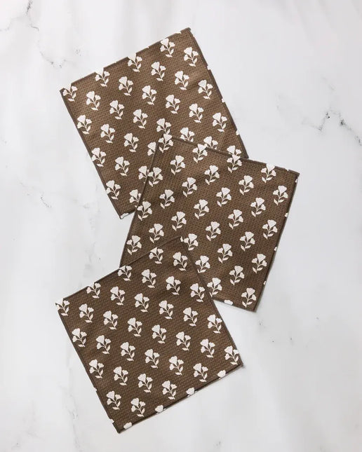 GEOMETRY Dishcloths, Set of 3