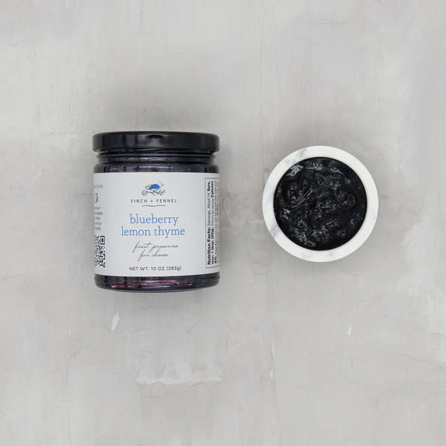 FINCH & FENNEL Blueberry Lemon Thyme Preserves