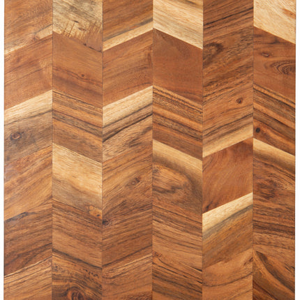 Acacia Chevron Serving Board, 15.5"