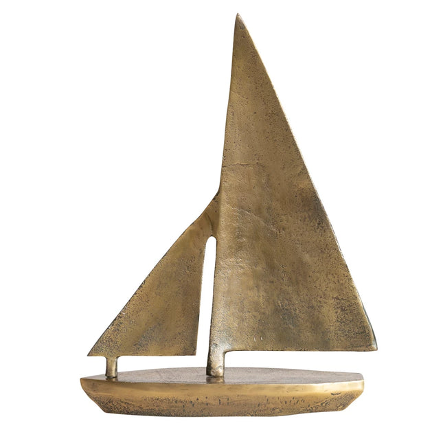 Cast Aluminum Sail Boat
