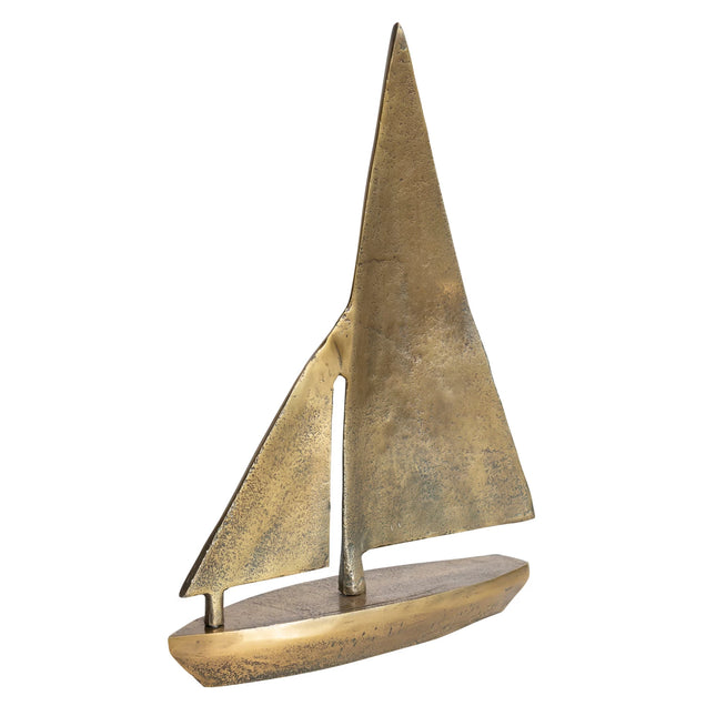 Cast Aluminum Sail Boat