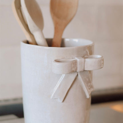 Ceramic Bow Crock