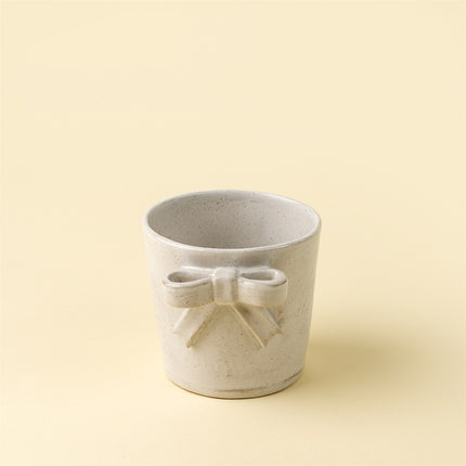 Stoneware Bow Pot