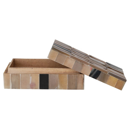 Handmade Natural Horn Box
