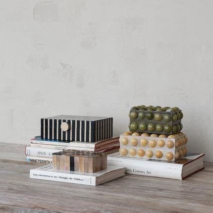 Handmade Natural Horn Box