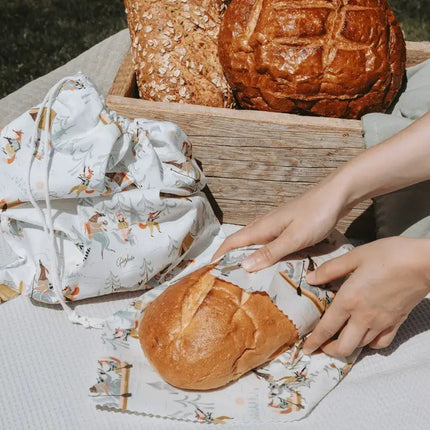 GOLDILOCKS Bread Bag and Beeswax Wrap Set