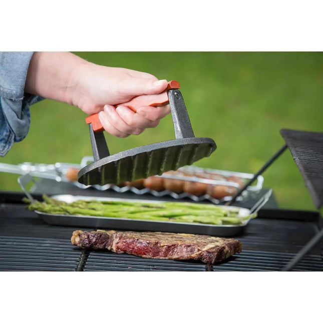 Cast Iron Steak Weight/Smash Burger Press