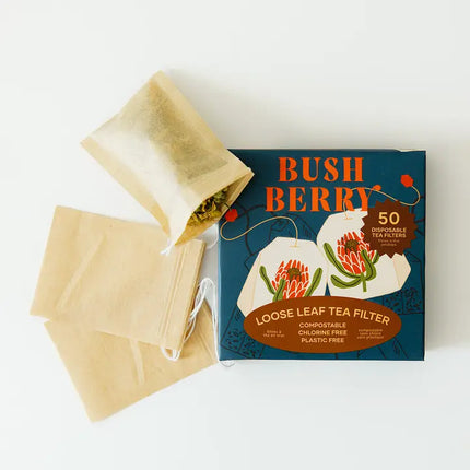 BUSH BERRY Loose Leaf Tea Filter Bags