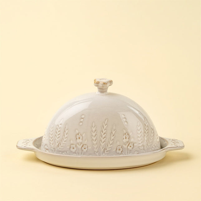 Wildflower Butter Dish