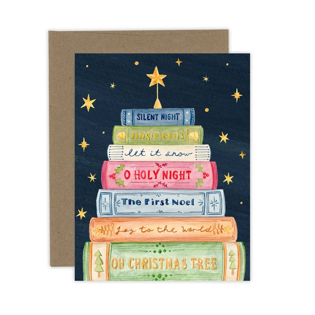 ALMEIDA ILLUSTRATIONS Christmas Book Tree