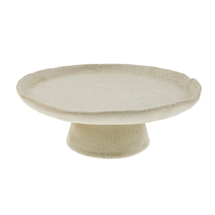 Small Stoneware Cake Stand