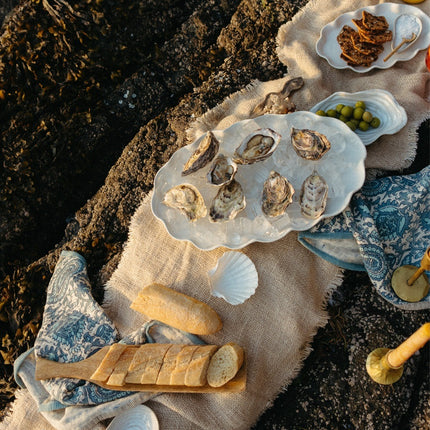 Calypso Scalloped Plate