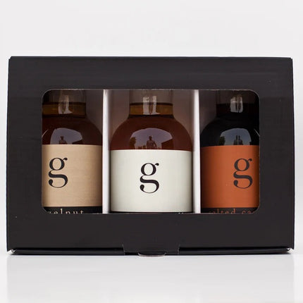 GOURMET INSPIRATIONS Classic Syrups Gift Box, 3 x 250ml