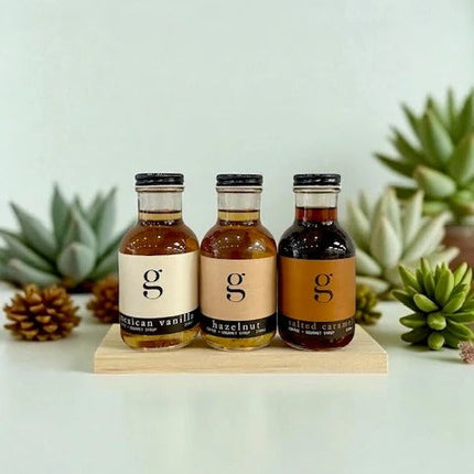 GOURMET INSPIRATIONS Classic Syrups Gift Box, 3 x 250ml