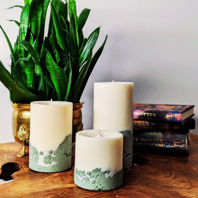 MAPLE & EMBER Short Candle