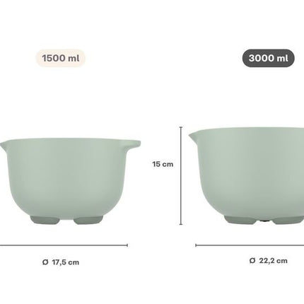 MEPAL Chef-It Mixing Bowl, Chalk